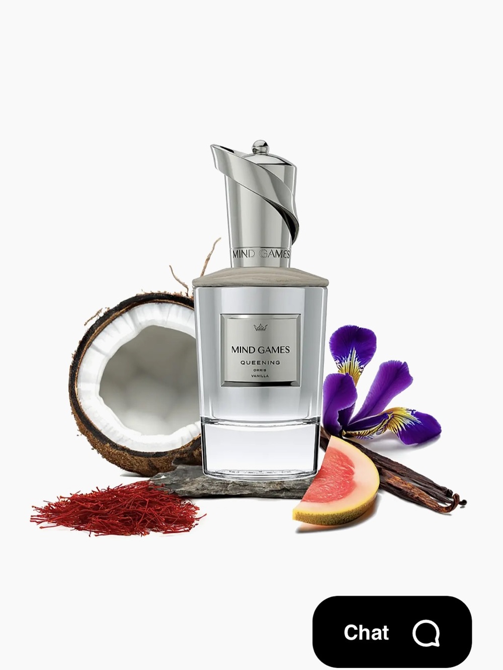 MIND GAMES
Queening Vanilla  Extrait de Parfum 7.5ml  Travel (full size 395$)